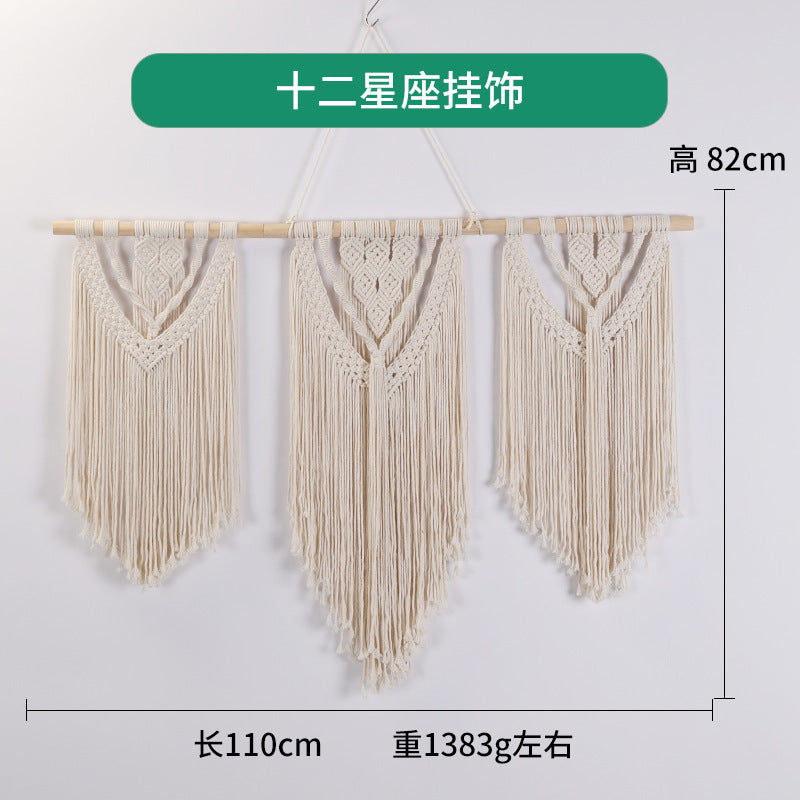Chic Boho Cotton Rope Tapestry