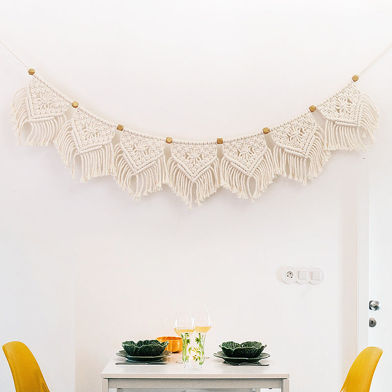 Chic Boho Cotton Rope Tapestry