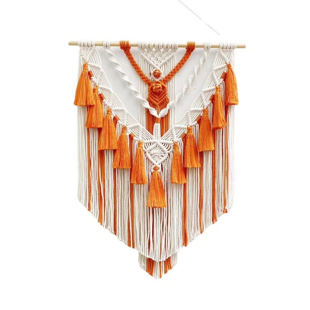 Handcrafted boho cotton rope wall tapestry from Wall & Willow (view 31)