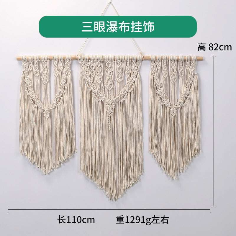 Chic Boho Cotton Rope Tapestry