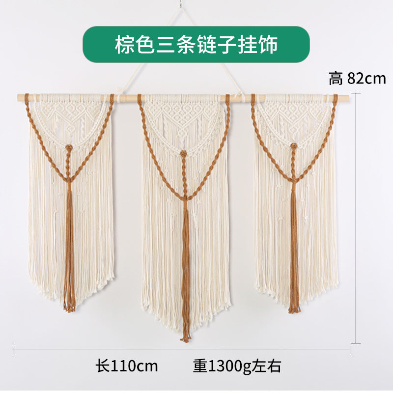 Chic Boho Cotton Rope Tapestry
