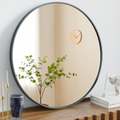 Round Metal Wall Mirror