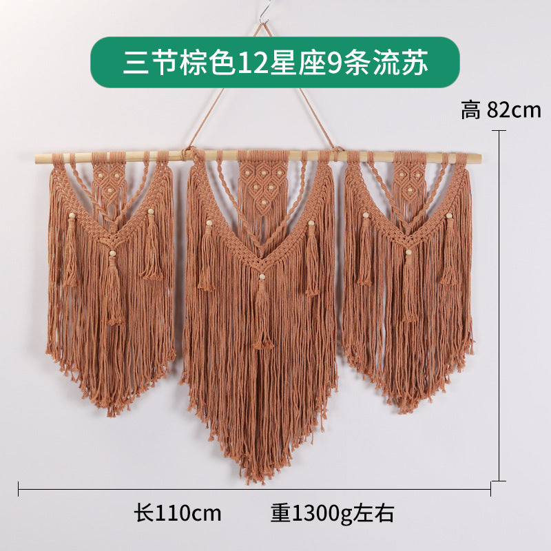 Chic Boho Cotton Rope Tapestry