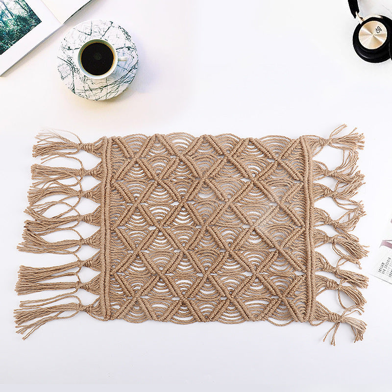 Chic Boho Cotton Rope Tapestry